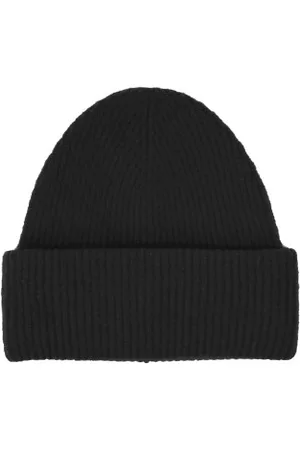 Resteröds Chunky Beanie Zwart merinowol One Size