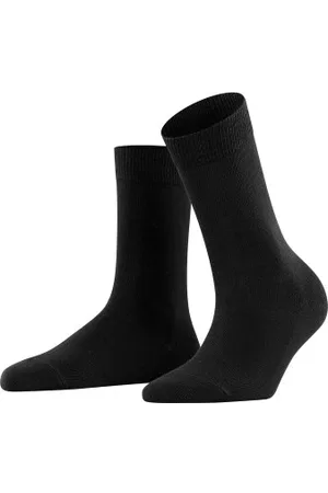 Falke Falke Sokken Family Woman Zwart katoen Maat 35/38 Dames