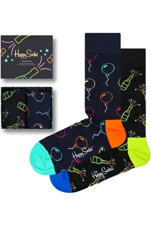 Happy Socks Sokken 2P You Did It Socks Gift Set Versch. kleure katoen Maat 36/40