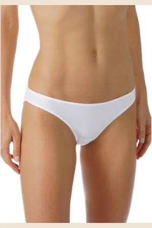 Mey Cotton Pure Mini Briefs Wit katoen 36 Dames