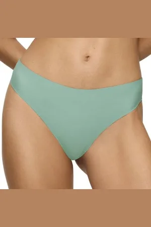Triumph Body Make-Up Illusion Lace Highleg Tai Lichtgroen 36 Dames
