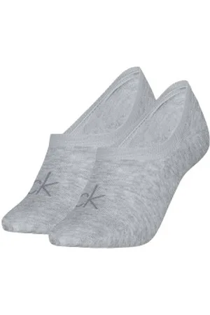 Calvin Klein Calvin Klein Sokken 2P Women Invisible Footie Socks Wit Maat 35/38 Dames