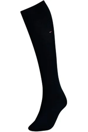 Tommy Hilfiger Tommy Hilfiger Sokken Women Cotton Knee High Sock Donkerblauw katoen Maat 35/38 Dames