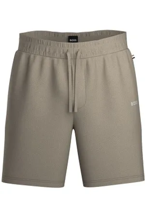 HUGO BOSS Waffle Nightwear Shorts Medium Heren