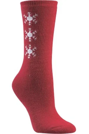 seger Sokken Lillen Junior Sock Rood wol Maat 25/27 Kinderen