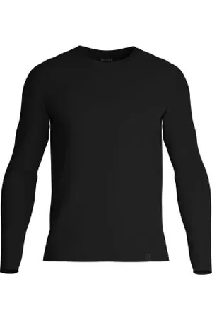 HUGO BOSS Infinity Long Sleeve Shirt RN Zwart Medium Heren