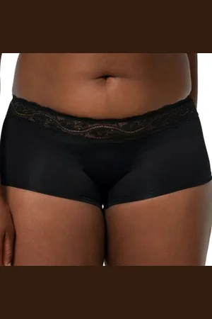 Triumph Lovely Micro Short Zwart Large Dames