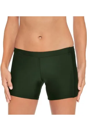Wiki Basic Panty With Leg Donkergroen 36 Dames