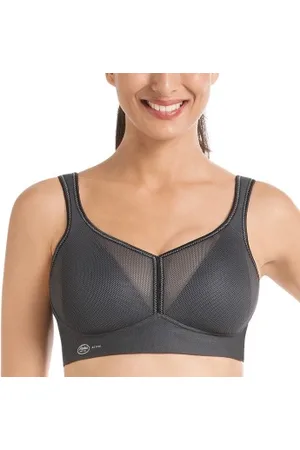 Anita Active Air Control DeltaPad Sports Bra Donkergrijs A 65 Dames