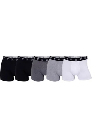 CR7 - Cristiano Ronaldo Herenslips 5P Cotton Trunks Zwart/Grijs katoen Small Heren