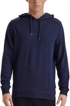 JBS of Denmark Hoodie With Logo Marine Small Heren