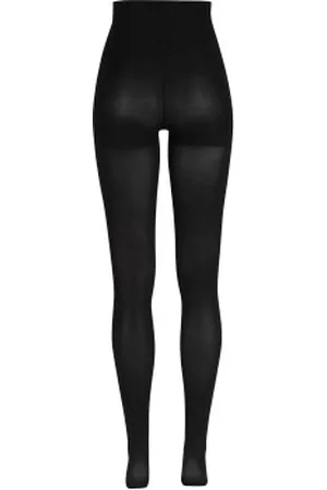 Pierre Robert Hold-in Thin Wool Tights Zwart Maat 36/40 Dames
