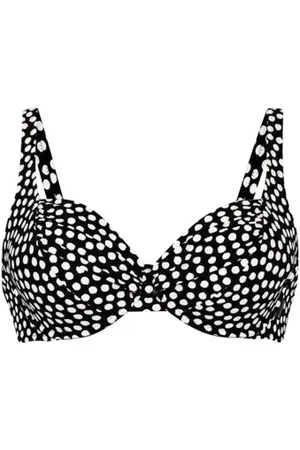 Rosa Faia Summer Dot Bikini Top Zwart/Wit B 40 Dames