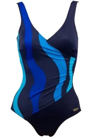Damella Julia Basic Swimsuit Koningsblauw 36 Dames