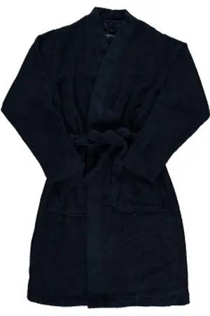 Topeco Mens Terry Bathrobe Marine katoen L/XL Heren