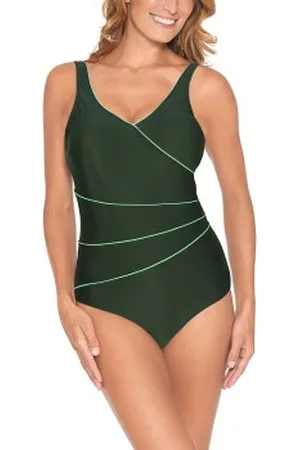 Wiki Classic Swimsuit Groen 36 Dames