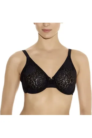 Wacoal Halo Lace Underwire Bra Zwart D 70 Dames
