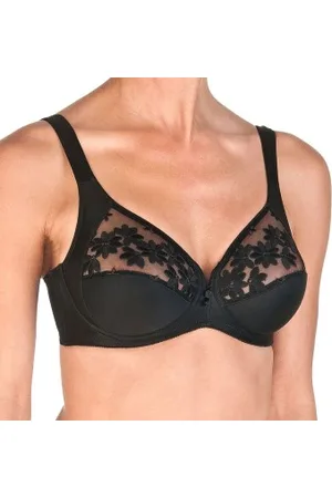 Felina Swiss Broderie Bra With Wire Zwart B 75 Dames