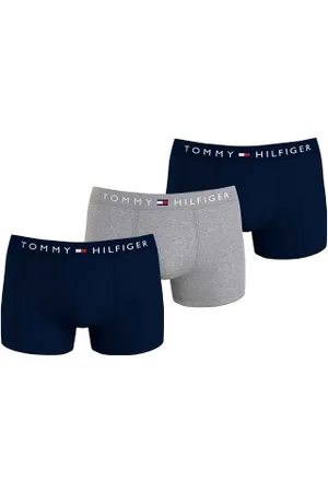 Tommy Hilfiger Herenslips 3P Original Trunks Versch. kleure-2 katoen Small Heren