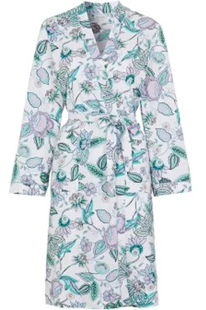 Damella Organic Cotton Robe Gebloemd katoen Small Dames