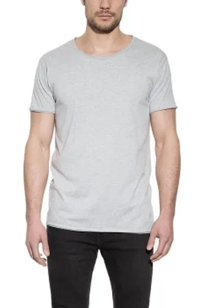 Bread & Boxers Bread and Boxers Crew Neck Relaxed Grijs katoen Small Heren