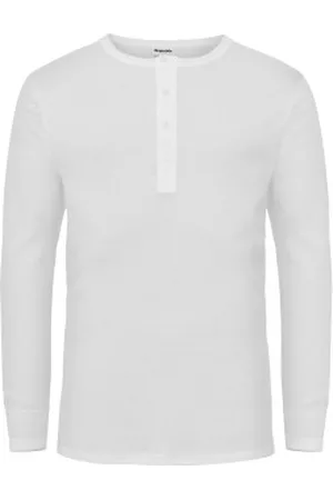 Resteröds Organic Cotton Grandpa Long Sleeve Wit ecologisch katoen Small Heren