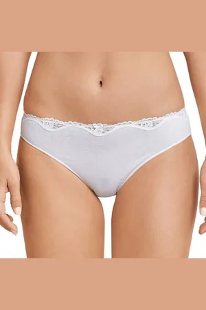 Schiesser Pure Cotton Tai Wit katoen 36 Dames