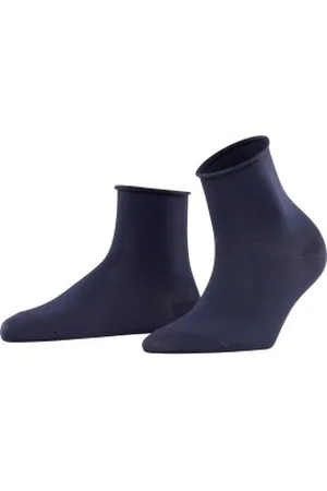 Falke Falke Sokken Women Cotton Touch Socks Marine Maat 35/38 Dames