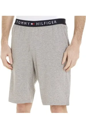Tommy Hilfiger Loungewear Jersey Shorts Grijs katoen Small Heren