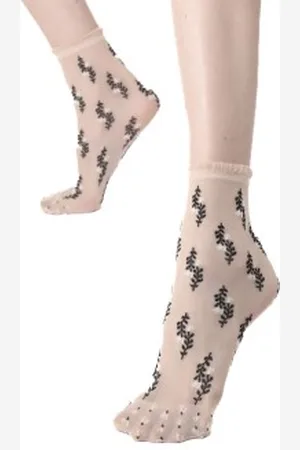 Oroblu Sokken Flowering Socks 20 polyamide One Size Dames