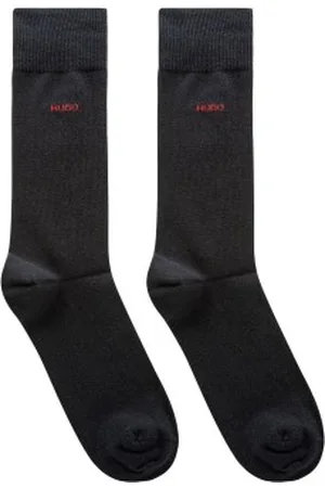 HUGO BOSS Sokken 2P Crew Sock Grijs Maat 43/46