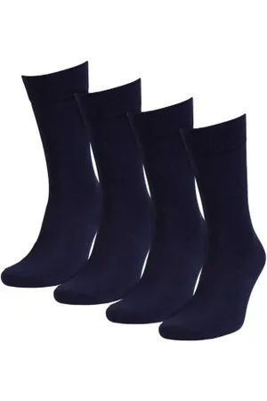 Amanda Christensen Sokken 4P Bamboo Crew Socks Marine Maat 39/42