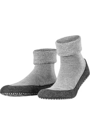 Falke Falke Sokken Cosyshoe Adult Lichtgrijs wol Maat 37/38 Heren