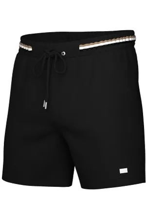 HUGO BOSS Zwembroeken Lio Terry Shorts Zwart Medium Heren