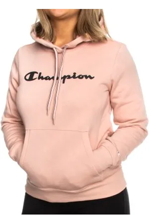 Champion Classics Women Hooded Sweatshirt Oud roze Medium Dames