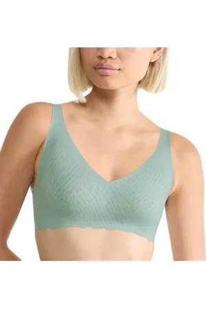 Sloggi ZERO Feel Bliss Soft Bra Lichtgroen Small Dames