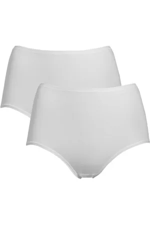Trofé Trofe Maxi Briefs Bamboo Mix 2P Wit Small Dames