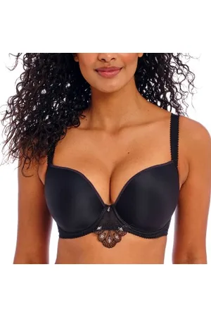 Freya Loveland UW Moulded Plunge Tshirt Bra Zwart G 65 Dames