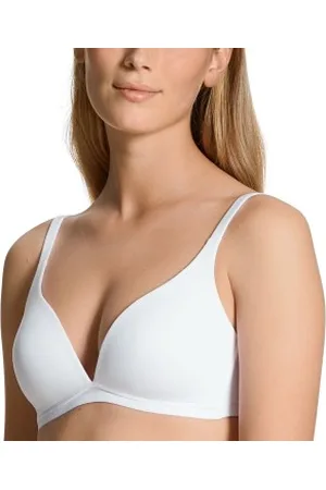 Calida Eco Sense Soft Moulded Triangle Bra Wit A 70 Dames