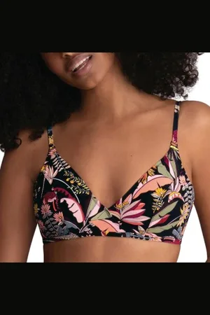Rosa Faia Lisboa Love Minou Bikini Top Zwart patroon B 40 Dames