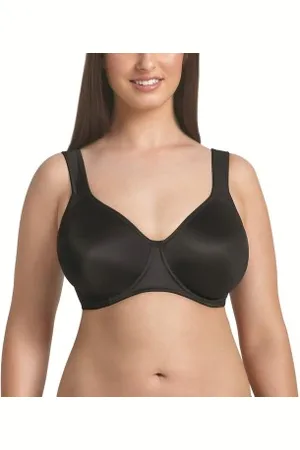 Rosa Faia Twin Seamless Underwire Bra Zwart B 75 Dames