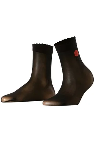 Falke Falke Sokken Women Passionate 20 den Socks Zwart Maat 35/38 Dames