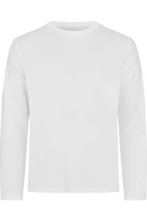 Resteröds Bamboo Long Sleeve Shirt Wit Small Heren