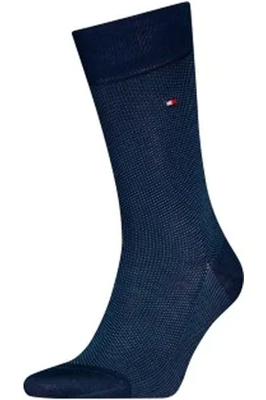Tommy Hilfiger Tommy Hilfiger Sokken Men Premium Birdseye Socks Donkerblauw Maat 39/40 Heren