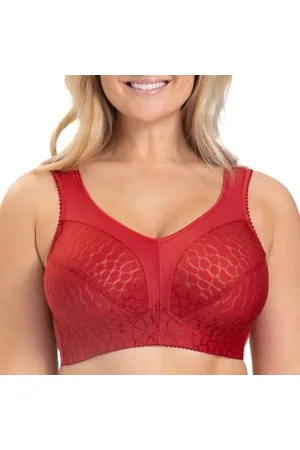 Miss Mary Miss Mary Lovely Jacquard Soft Bra Rood B 80 Dames