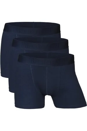 Resteröds Herenslips 3P Gunnar Bamboo Marine Small Heren