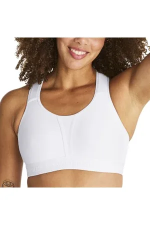 Swegmark Kimberly Iconic Moulded Cups Sports Bra Wit polyamide B 70 Dames