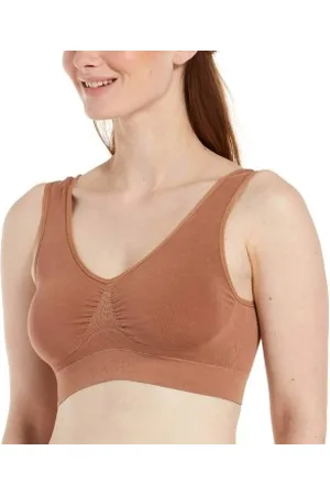 Magic Comfort Bra Bamboo Mokka Small Dames