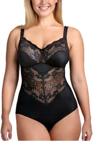 Miss Mary Miss Mary Fantastic Flair Body Zwart polyamide B 75 Dames
