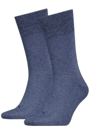 PUMA Sokken 2P Classic Piquee Socks Jeansblauw Maat 39/42 Heren
